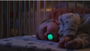 Podporuje spánkový režim pro zdravý vývoj dítěte