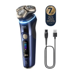 i9000 Prestige Ultra Wet and Dry Electric Shaver with SkinIQ Pro