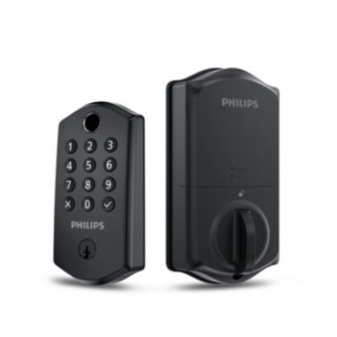 1000 Seires Philips Electronic deadbolt lock DDL211X-1H Matte Black