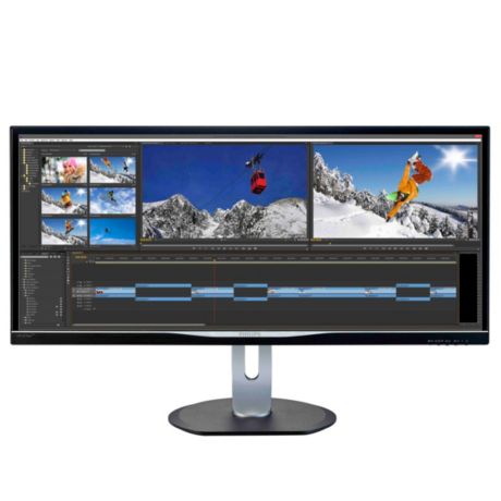 BDM3470UP/01 Brilliance UltraWide LCD kijelző MultiView funkcióval