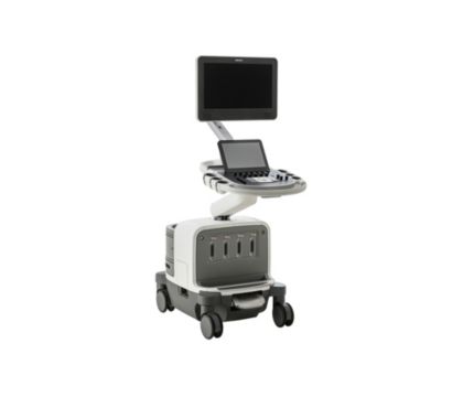 EPIQ ultrasound system right side angle view
