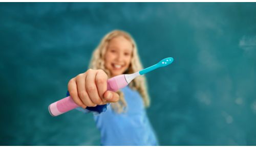 Designed for small hands to brush with confidence