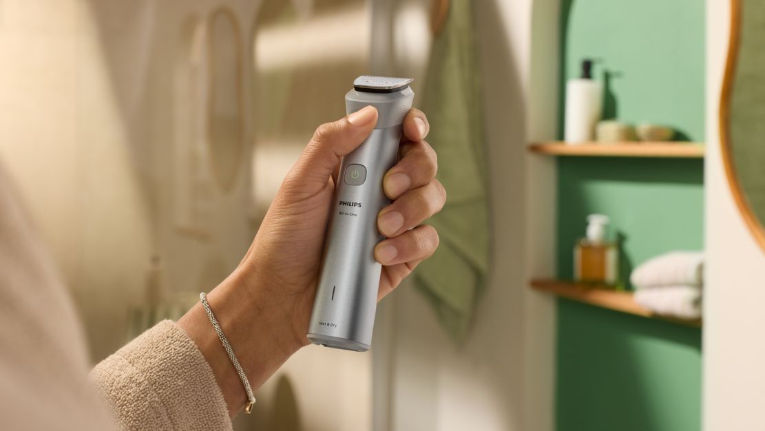 For more control and comfort while trimming