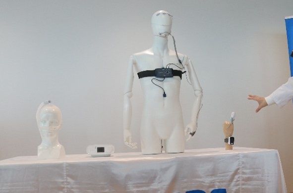 Demonstrations of home testing devices and CPAP equipment
