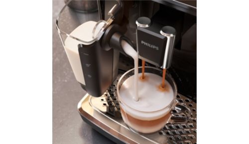 Macchina da caffe e cappuccino philips serie 5400 lattego automatica con  macine in ceramica e filtro EP5441/50 - IdeaLuceStore