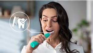 Le capteur de pression protège vos dents et gencives