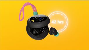 Vibe longer with up to 42 hours play time