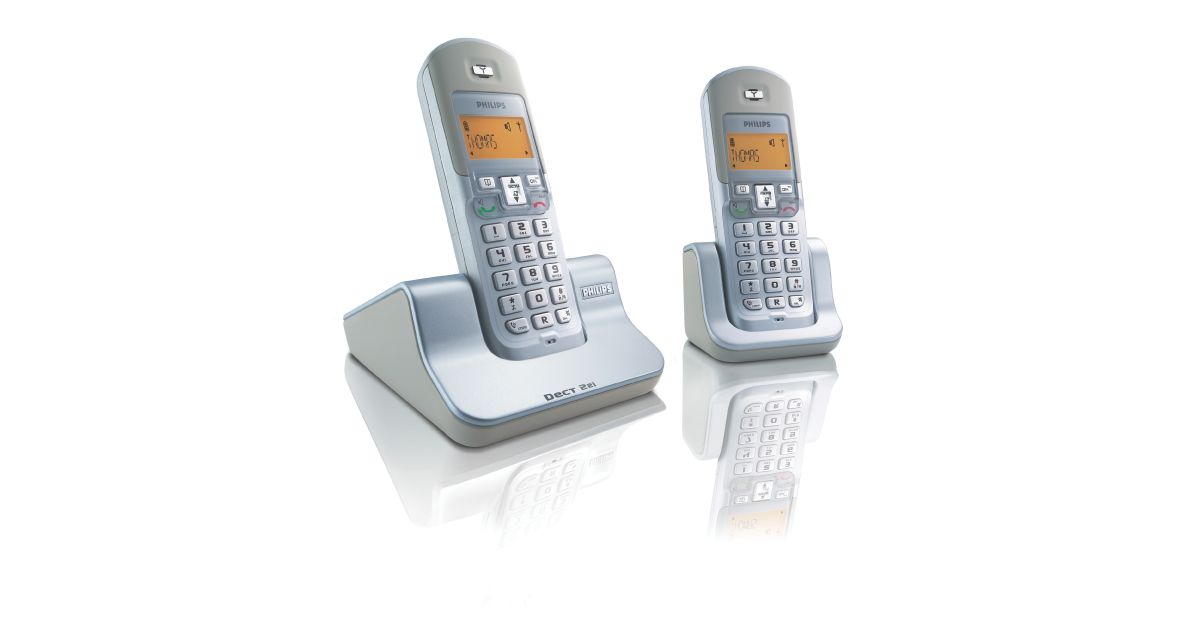 Cordless telephone DECT2212S/68 | Philips