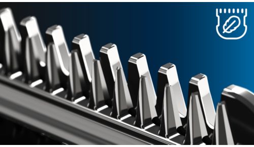 Skin-friendly blades for smooth skin