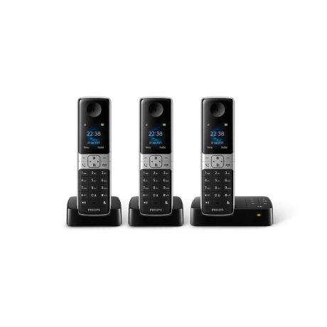 D6353B/22  Draadloze telefoon met antwoordapparaat