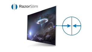 Razor Slim profile: the ultimate in cutting edge design