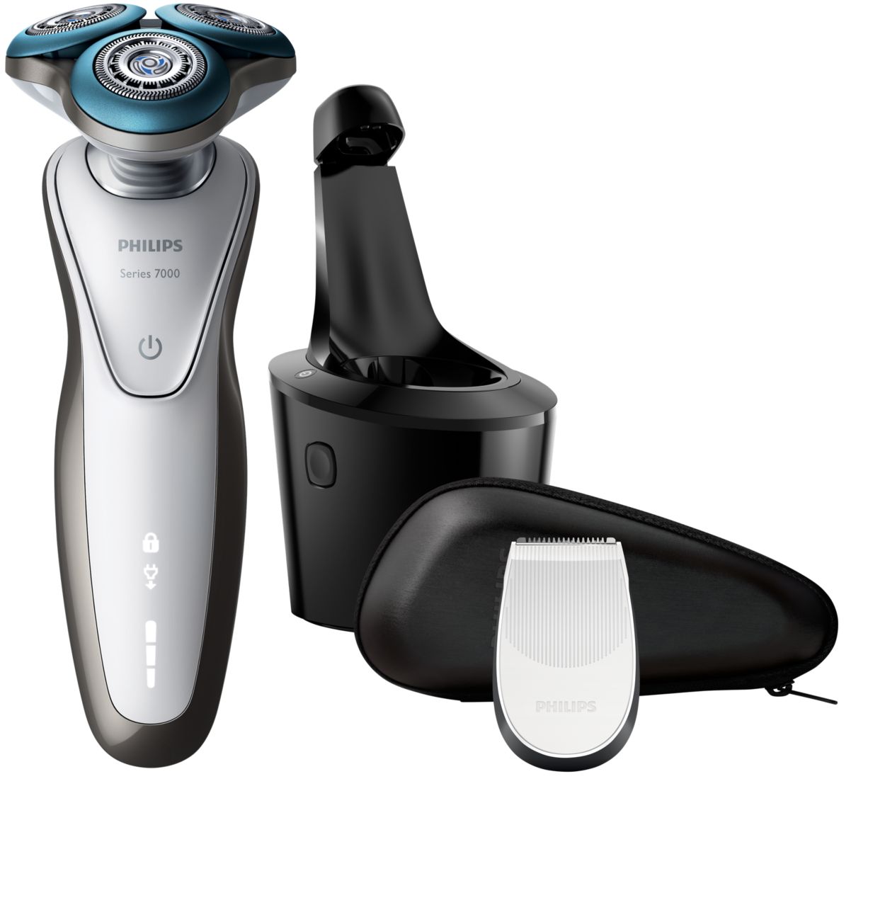 dier suspensie Natura Shaver series 7000 Elektrisch scheerapparaat voor nat en droog scheren  S7710/26 | Philips