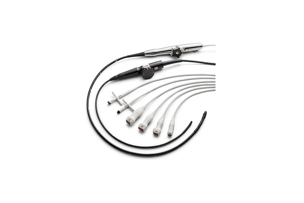 Philips EPIQ ultrasound cardiovascular transducers. TEE transducer. X5-1. S5-1.
