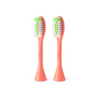 Philips One by Sonicare Lot de 2 têtes de brosse