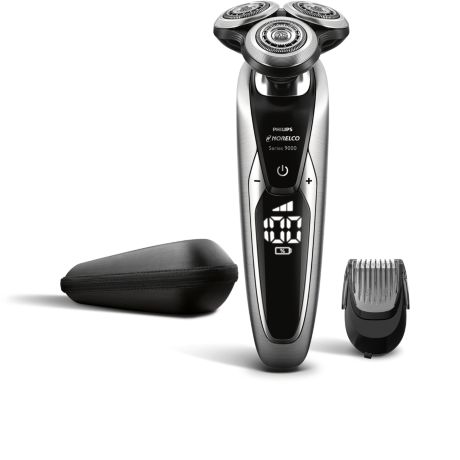 S9733/90 Philips Norelco Shaver 9850 Rasoir électrique peau sèche ou humide, Series 9000