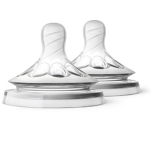 Avent Savičky na dětskou l&aacute;hev Savička Natural prvn&iacute; průtok