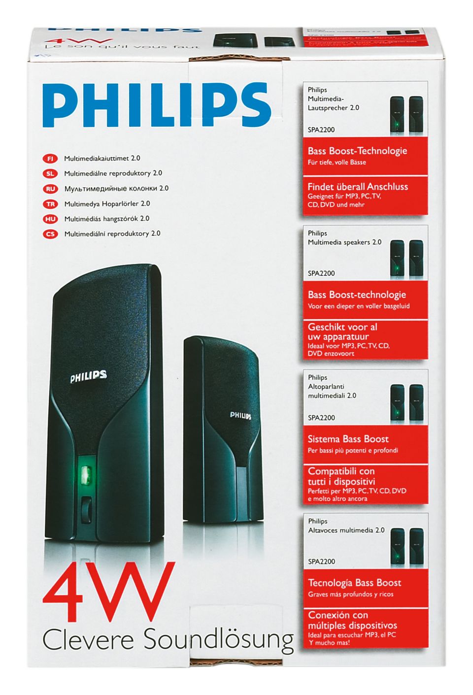 Philips best sale speakers 2.0