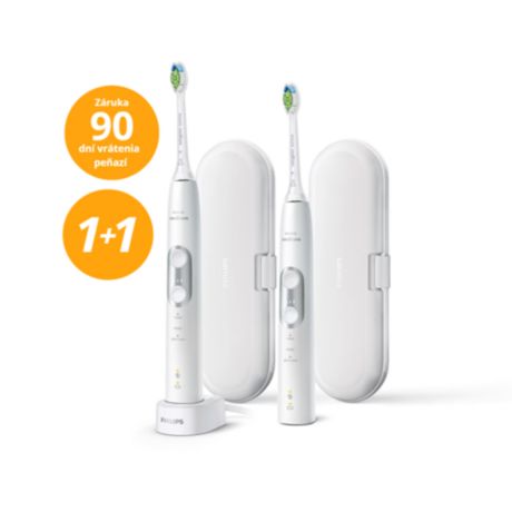 HX6877/34 Philips Sonicare 6100 Sonická zubná kefka s cestovným puzdrom (1+1)
