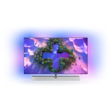 La TV perfetta per ogni divano: OLED+ Android TV UHD 4K e Audio Bowers & Wilkins