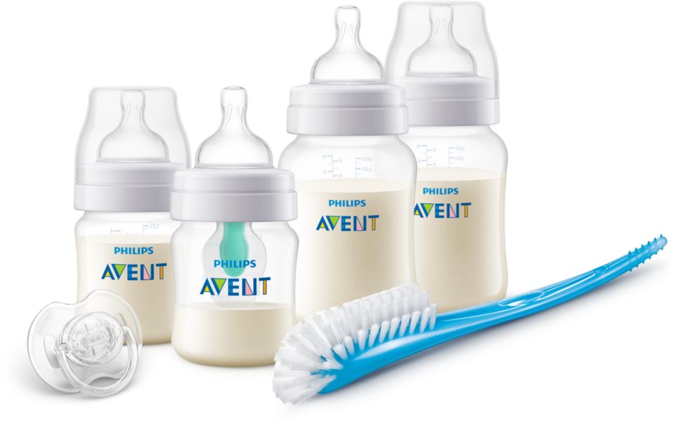 Philips Avent Anti-colic Baby Bottle With Airfree Vent Essentials Gift Set  - 19pc : Target