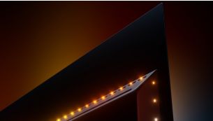 L'immersion dans les contenus que vous aimez. Téléviseur Ambilight.
