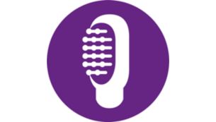 Paddle Straightening Brush for naturally straight looks