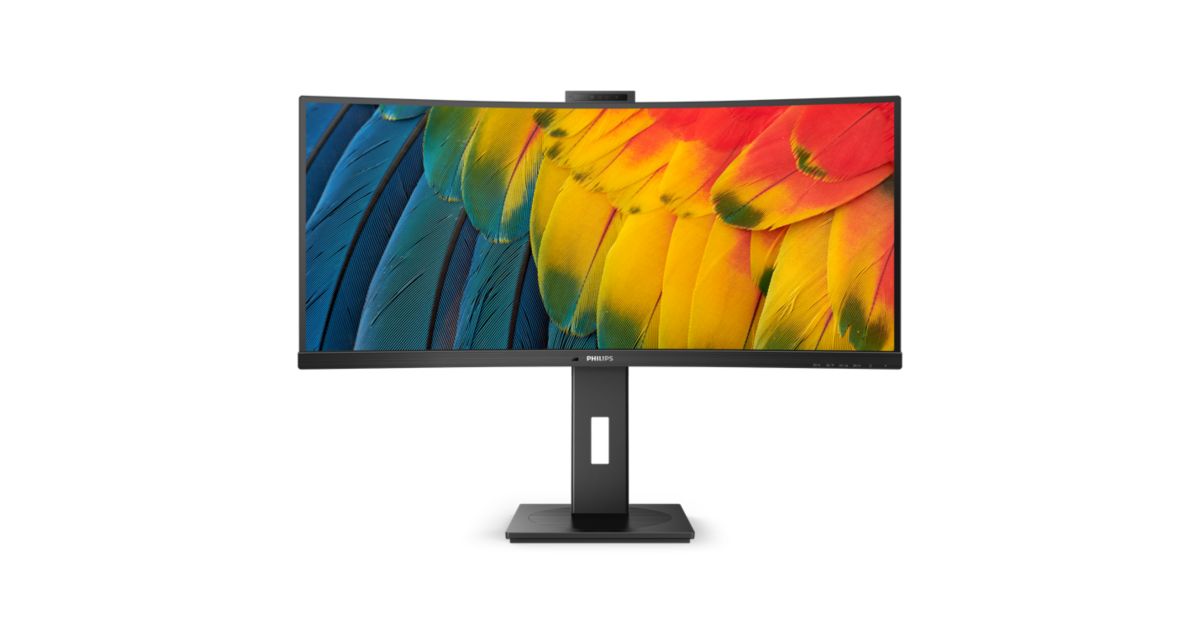 Business Monitor Curved UltraWide display with USB-C dock