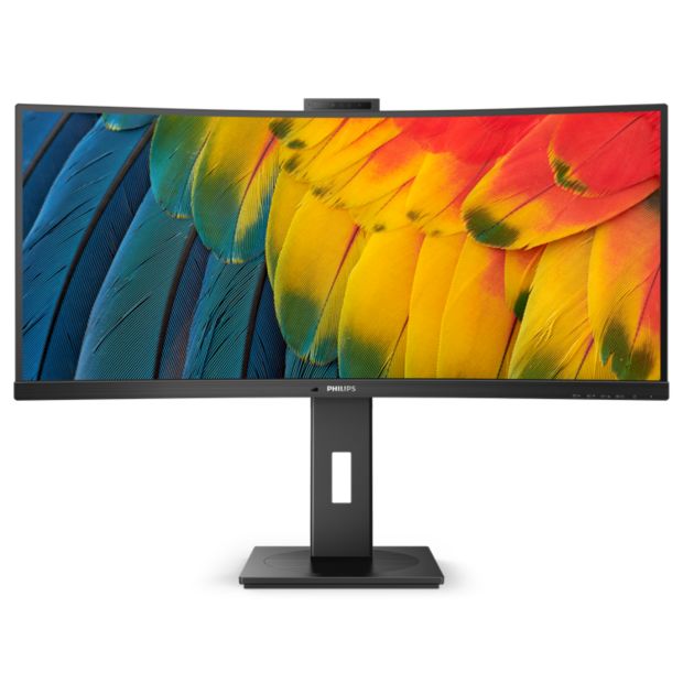 Business Monitor Curved UltraWide display with USB-C dock