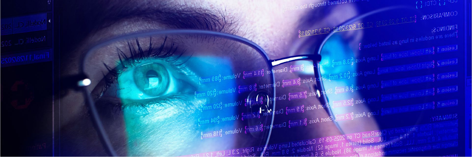 IT professional looking at screens.