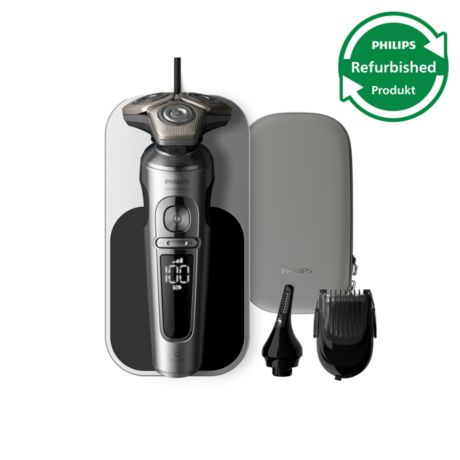 SP9871/22R1 Shaver S9000 Prestige General&uuml;berholter Elektrorasierer mit SkinIQ
