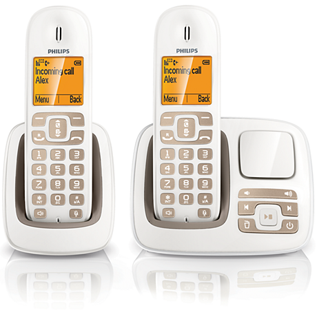 CD2952WB/FT BeNear Téléphone fixe sans fil avec répondeur
