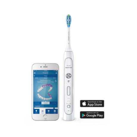 HX9194/08 Philips Sonicare FlexCare Platinum Connected Brosse à dents connectée Bluetooth® – Essai