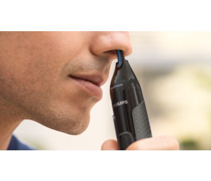 Recortador para nariz, orejas y cejas Nose trimmer Series 3000 de Philips  con tecnología PrecisionTrim (modelo NT3650/16)