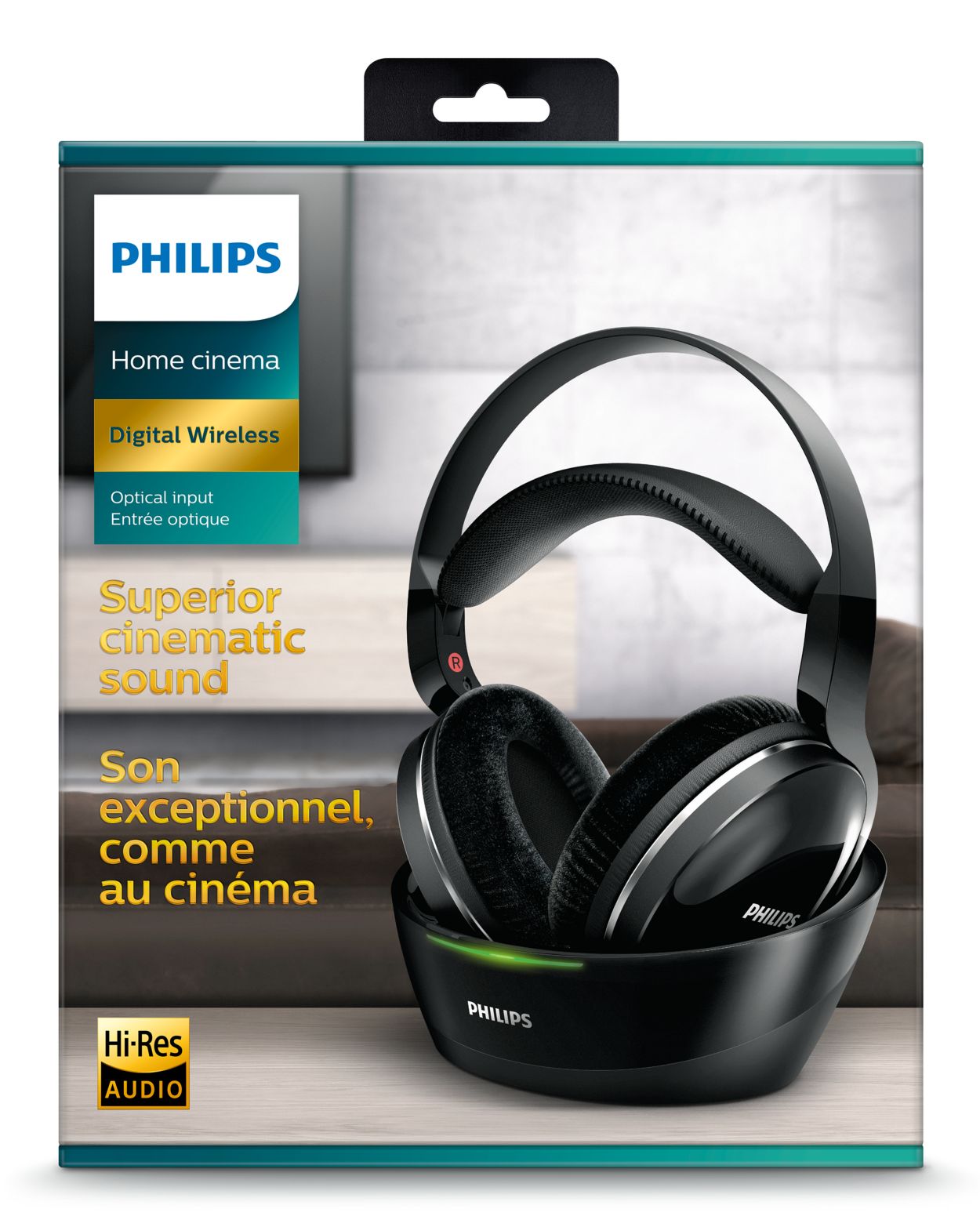 Auriculares inal mbricos para TV SHD8850 12 Philips