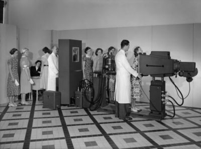 Philips tuberculosis screening equipment from 1951