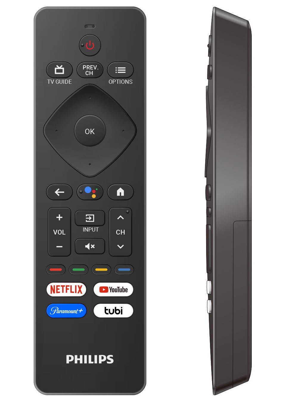 Universal remote compatible with Philips televisions