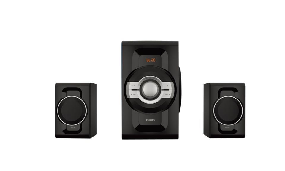 Philips best sale 2.1 speakers