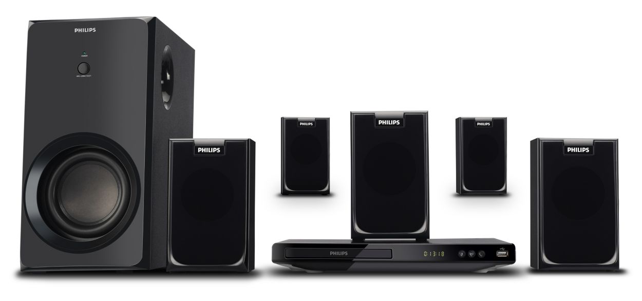 Philips home best sale theatre woofer