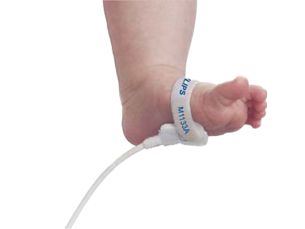 Single-patient, neonatal/infant/adult SpO₂ wrap sensor Pulse oximetry supplies