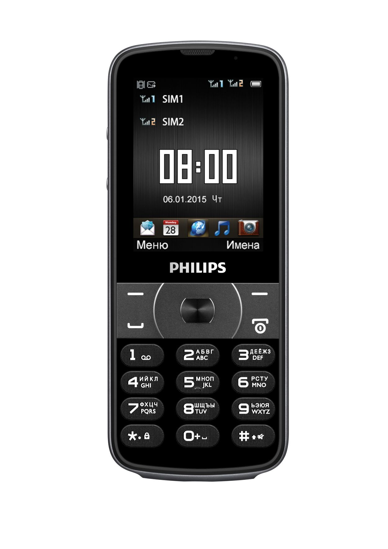 Xenium Мобильный телефон CTE560BK/00 | Philips