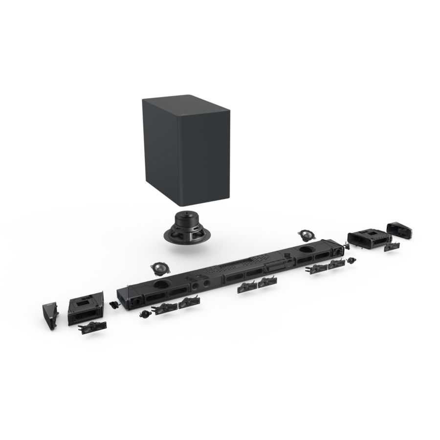 True surround sound on demand