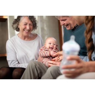 Avent Natural Response Bottle (plastic Air Free Vent) giftset for newborns
