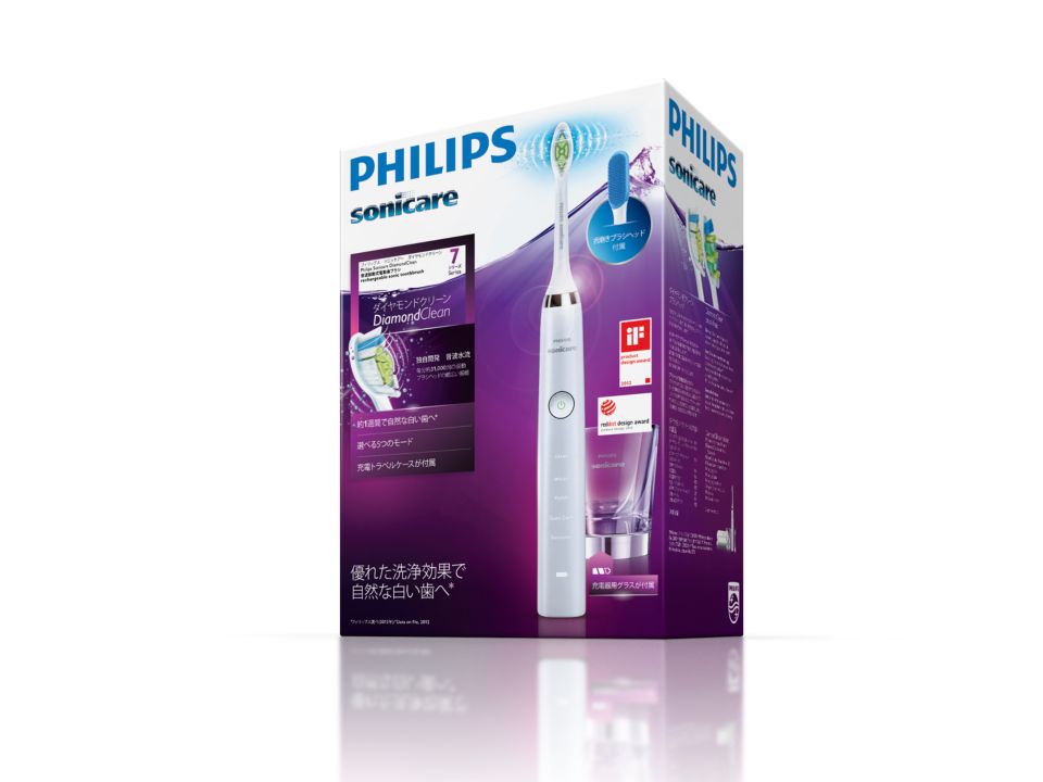 【美品】PHILIPS soniccare ダイアモンドクリーン DiamondClean ソニッケアー ダイヤモンドクリーン ディープ
