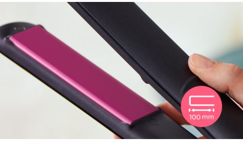 Placas de 100 mm de largo para un alisado rápido y sencillo