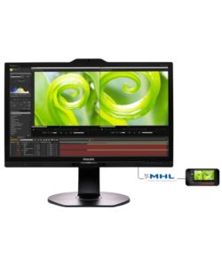 Brilliance 4K ウルトラ HD 液晶モニター 242P6VPJKEB/11 | Philips