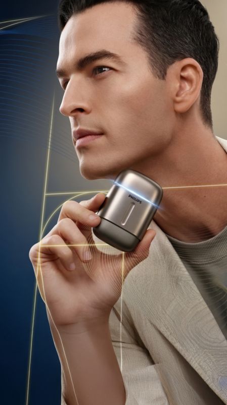 Powerful, skin-close shave