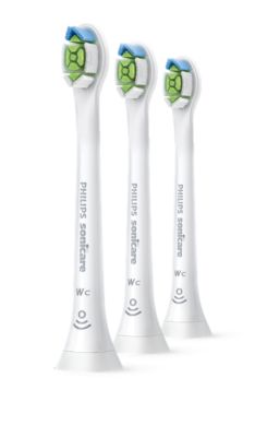 W2c White Plus compact ホワイトプラス（旧ダイヤモンドクリーン）ブラシヘッド コンパクト HX6073/67 | Sonicare