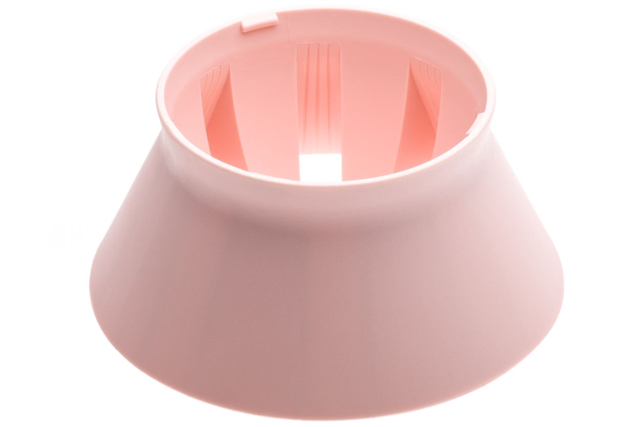Replacement nozzle for hairdryers
