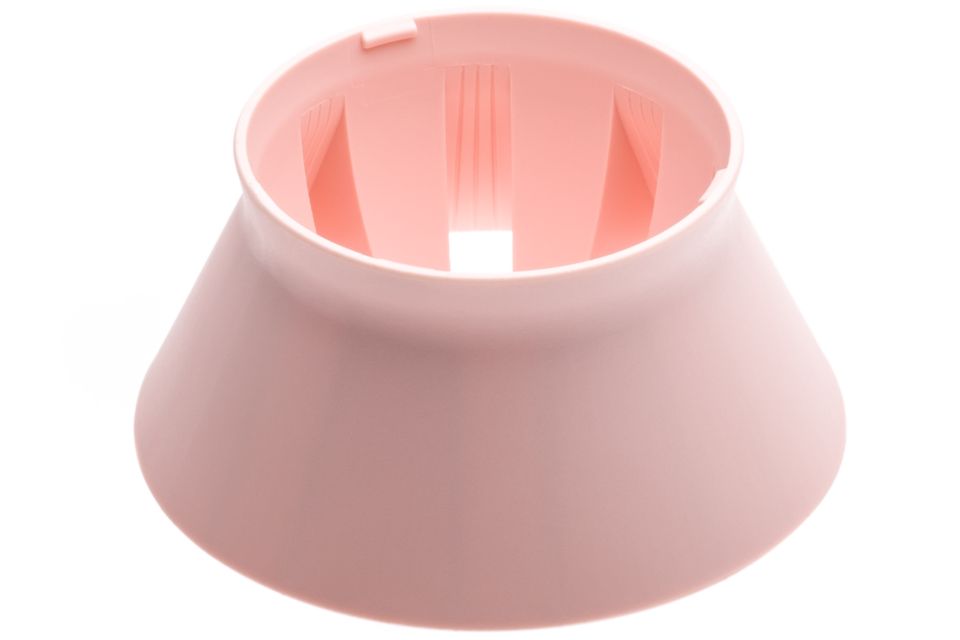 Replacement nozzle for hairdryers