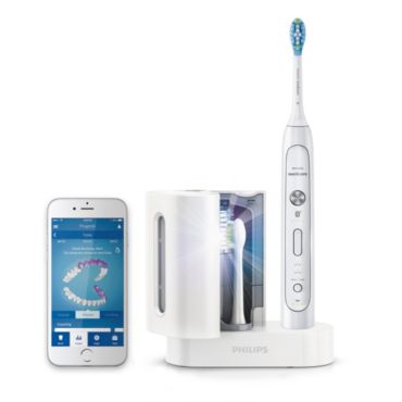 „Philips“ Sonicare FlexCare Platinum Connected „Sonic“, elektrinis dantų šepetėlis su programėle